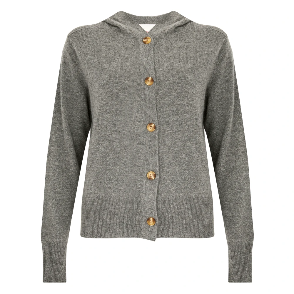 Absolut Cashmere Zachte Grijze Sweaters Gray Dames