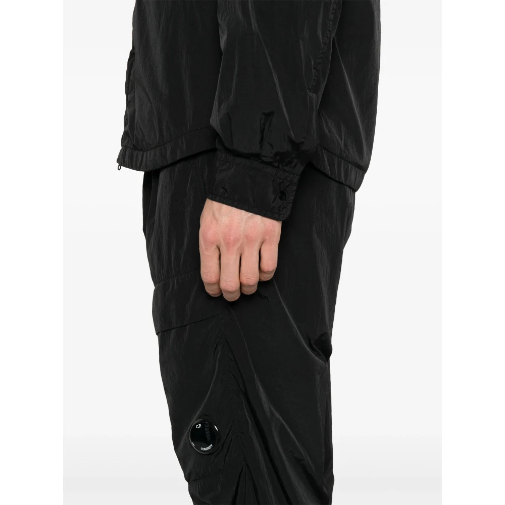C.P. Company Zwarte Cargo Broek met Verstelbare Taille Black Heren