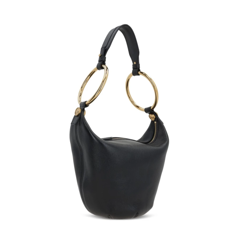 Chloé Zwarte tassen met verstelbare banden Black Dames
