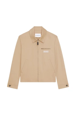 Logo Patch Zip Jacket