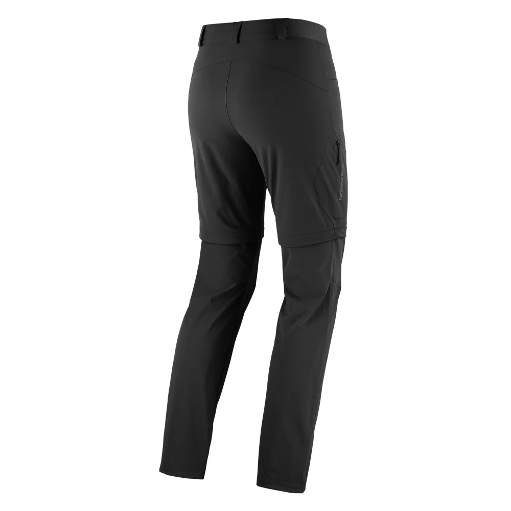 Salomon Convertible Outdoor Broek Black Dames