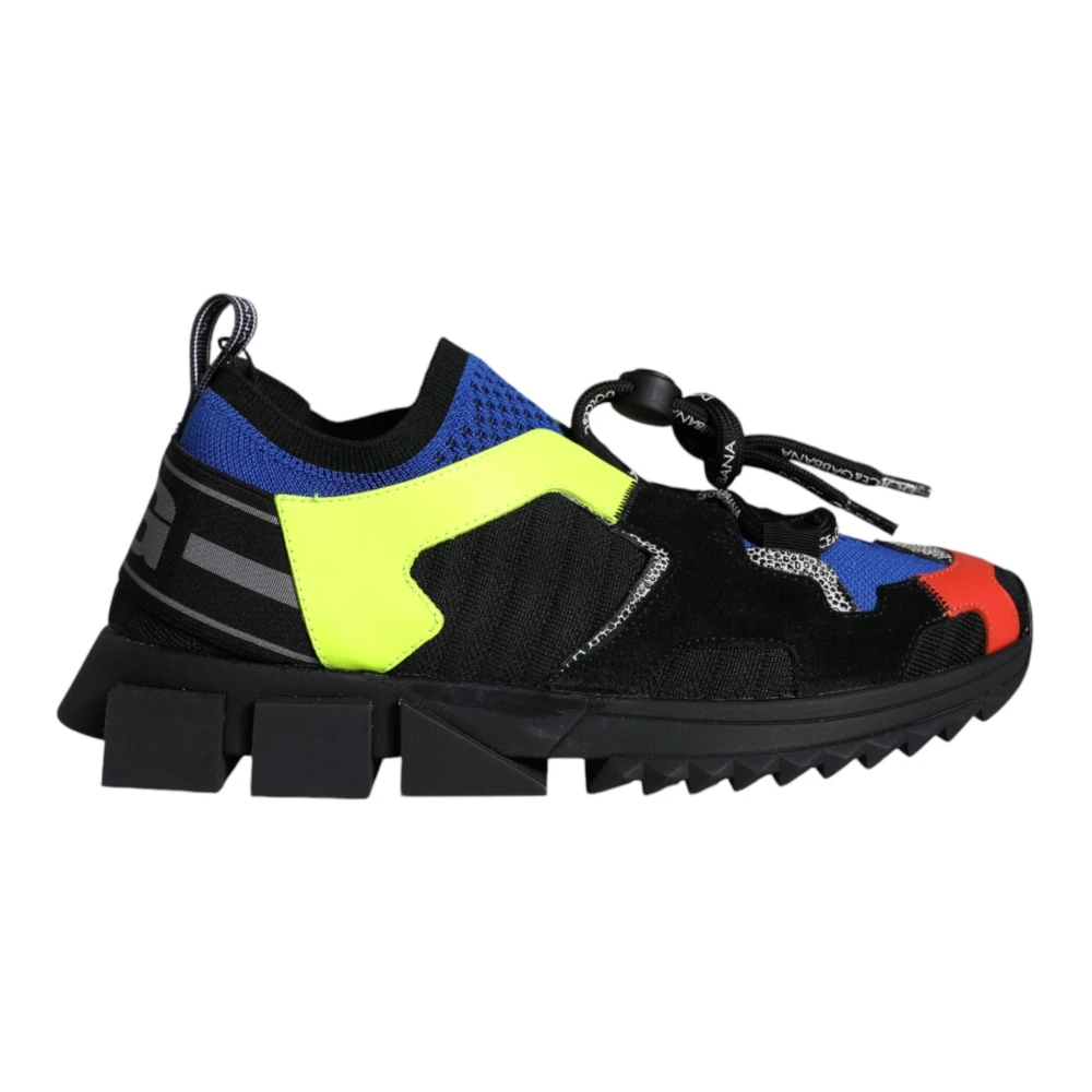 Dolce & Gabbana Multicolor Sneakers, Male, 4 Uk, Sorrento Trainers