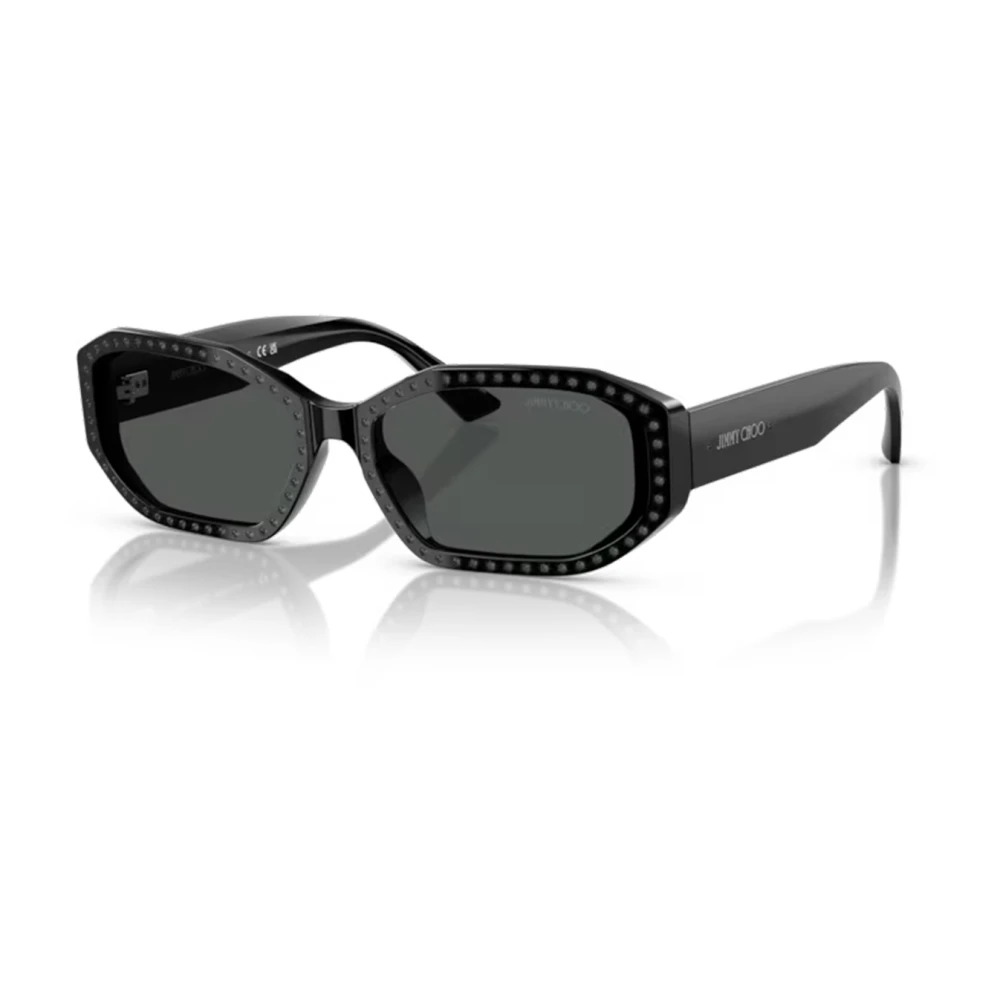 Jimmy Choo Women's Black Sunglasses, 56 Mm, Stylish Sunglasses