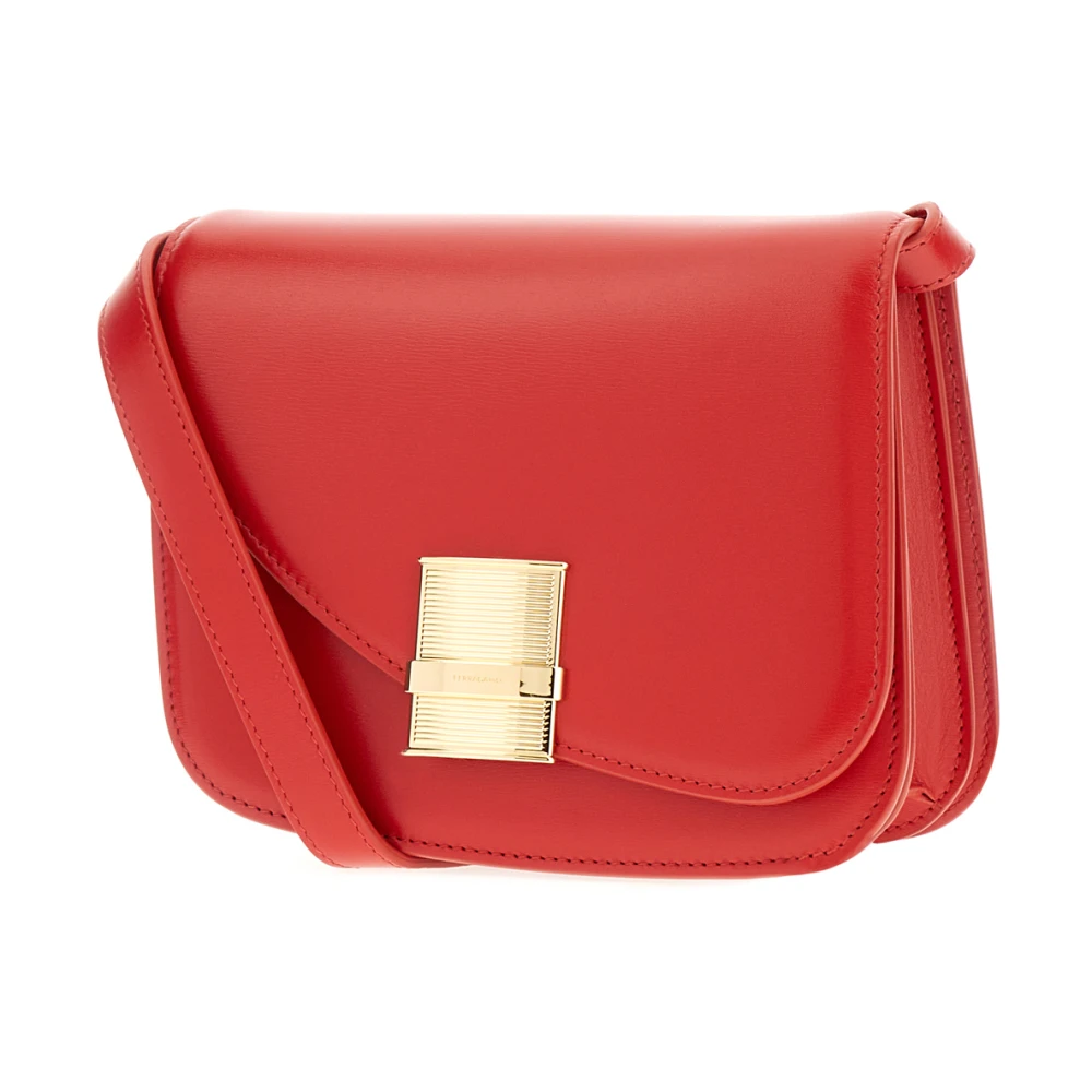 Salvatore Ferragamo Crossbody Tassen Red Dames