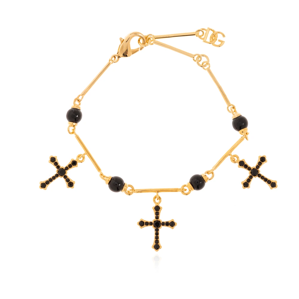 Dolce & Gabbana Donna Giallo - Braccialetto In Ottone - Accessories - One Size