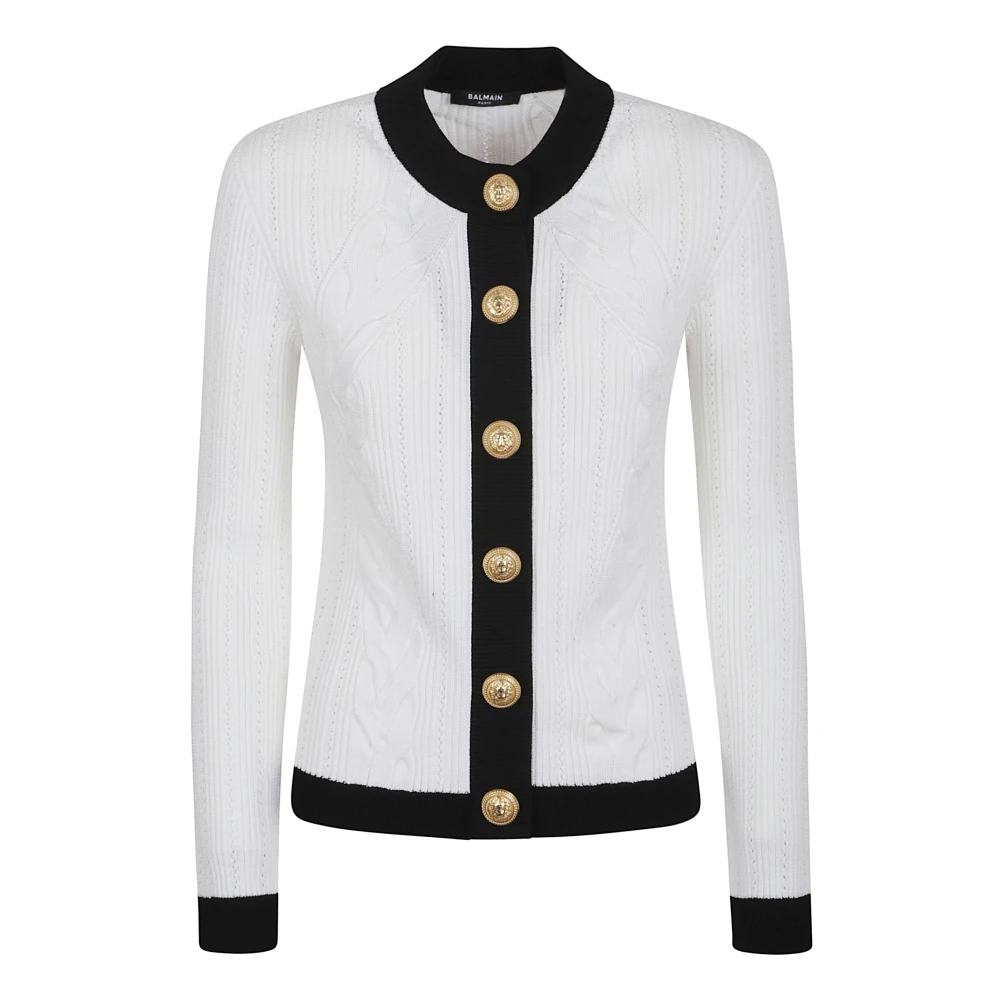 Knitwear > Cardigans - - Balmain - Modalova
