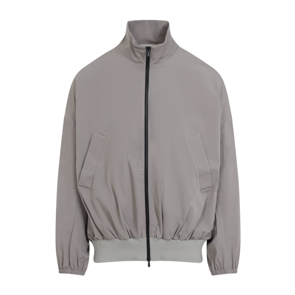 Vented Track Jacket med High Neck