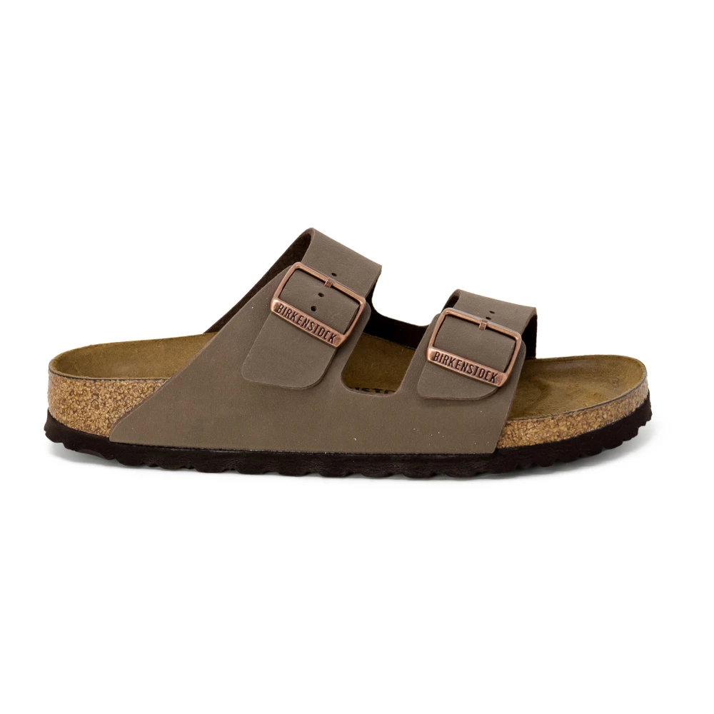 Birkenstock Women's Brown Band Slippers - Sliders - 7 Uk - Shoes