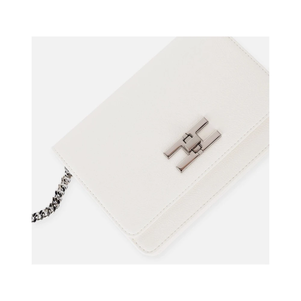 Elisabetta Franchi Stijlvolle Tassen Accessoires White Dames