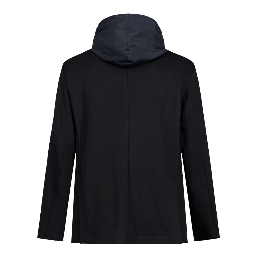 People of Shibuya Ultra-licht Comfort Fleece Jas Black Heren