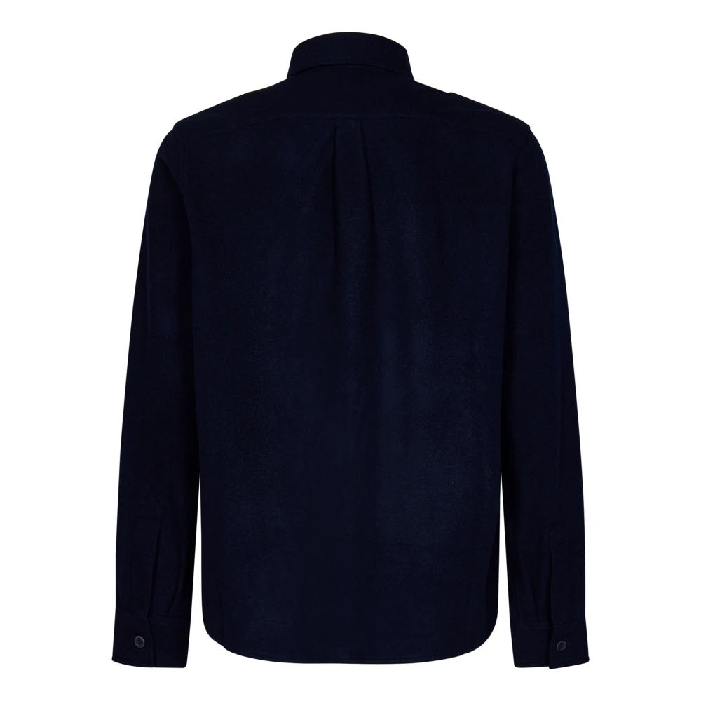 Sease Casual Shirts Blue Heren