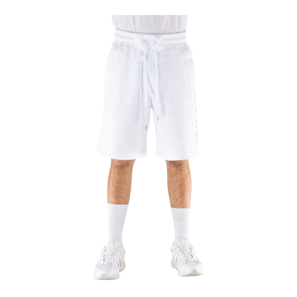 Versace Jeans Couture Logo Sport Shorts White Heren