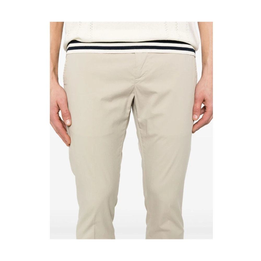 Dondup Beige Slim Fit Jeans Beige Heren
