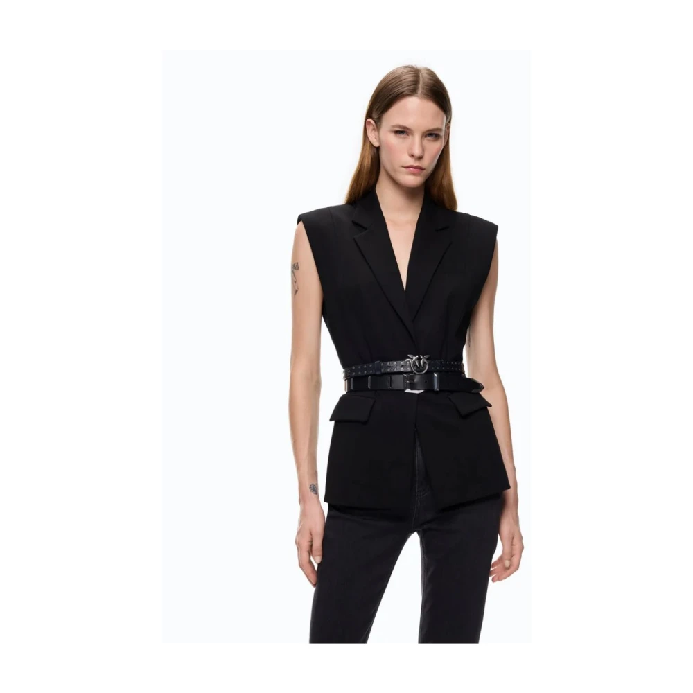 Pinko Donna Nero Giacche, M, New,