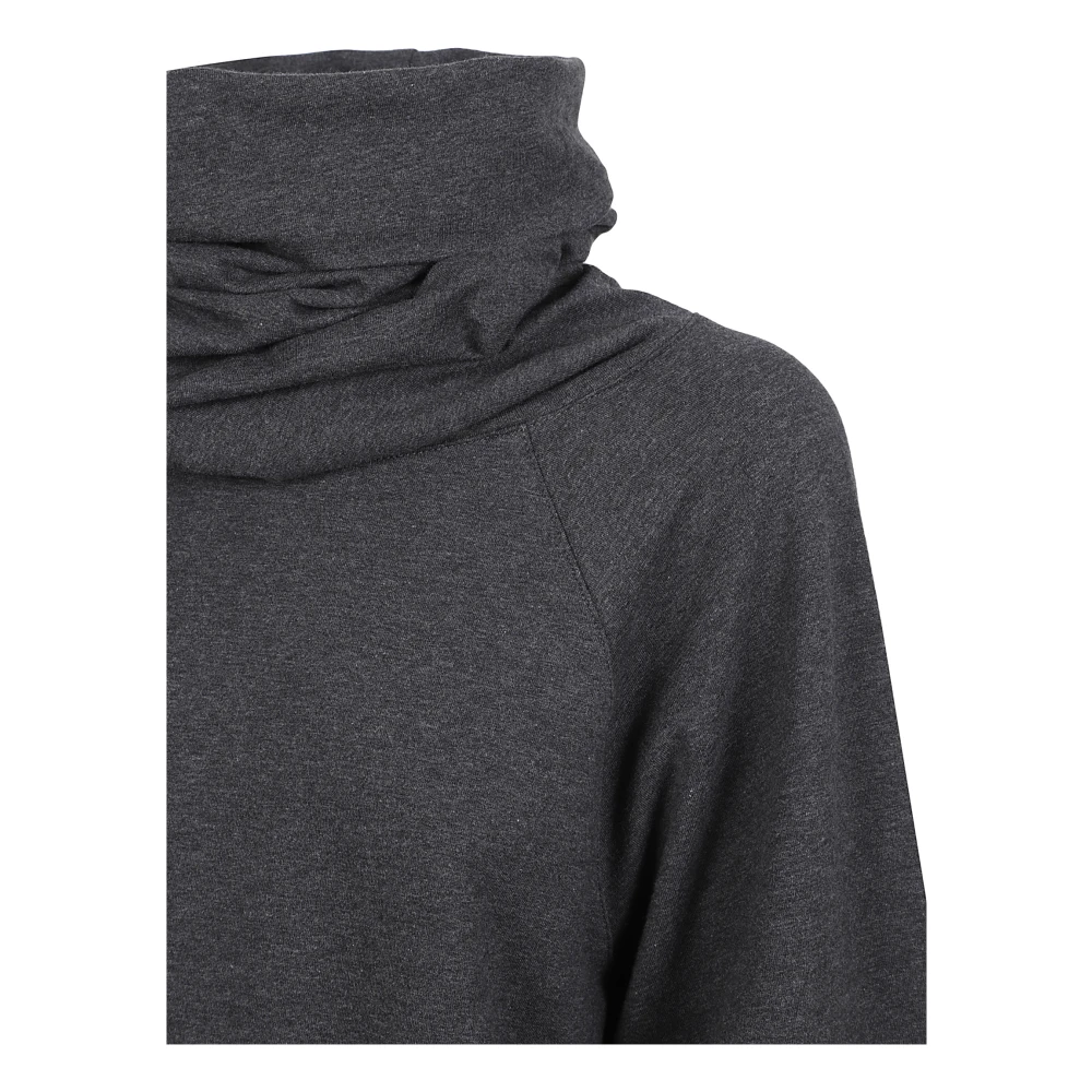 Norma Kamali Grijze Trui met Katoen en Spandex Gray Dames