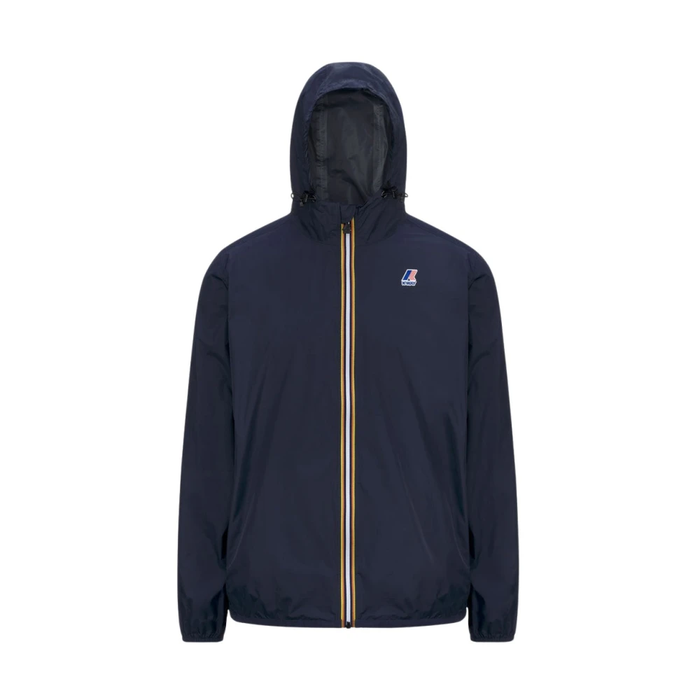 K-Way Kvinno Blå Jackor Dam, M, Hooded Jacket Le Vrai 4.0 Claude