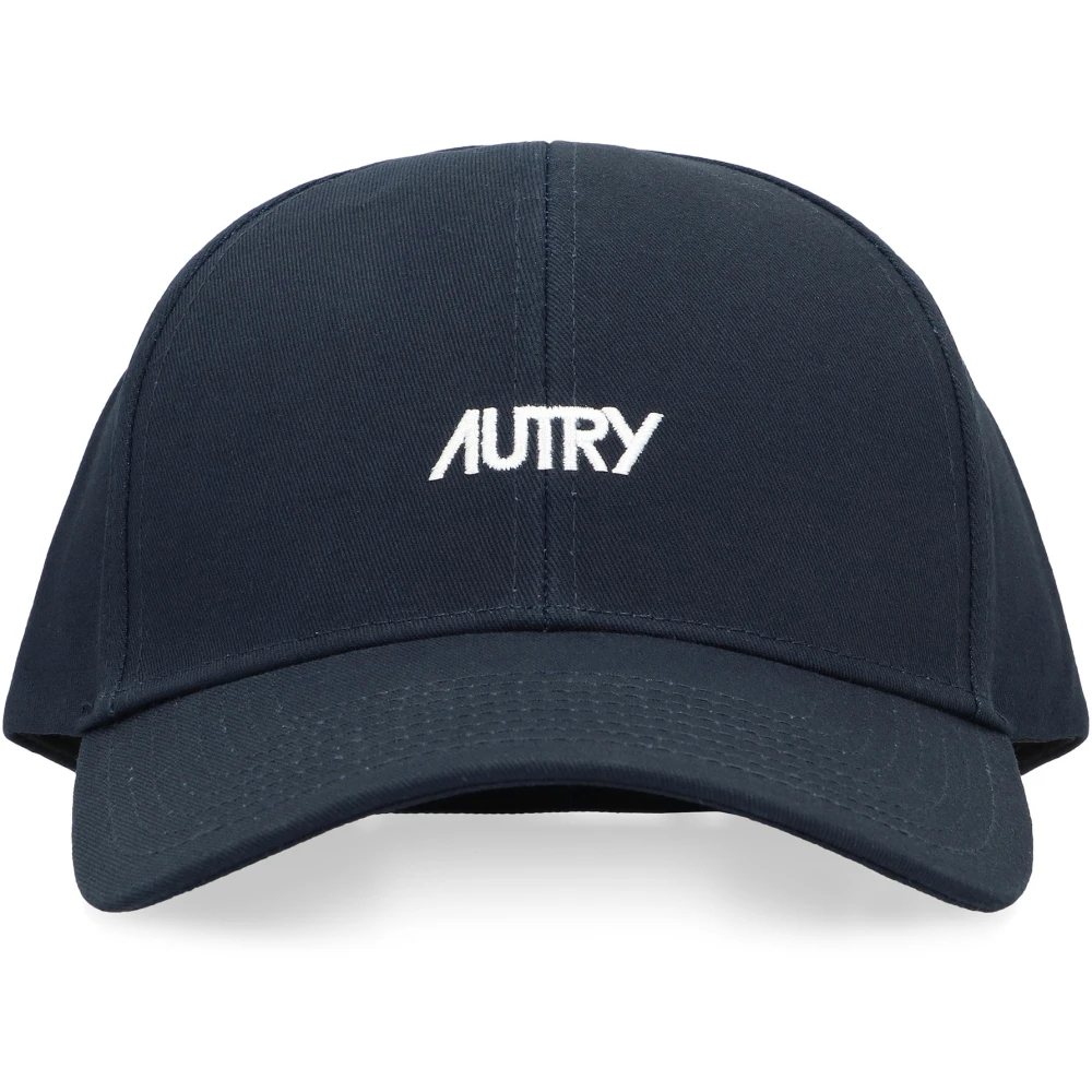 Autry Women's Blue Logo Baseball Cap - Hats & Caps - One Size - Accessories