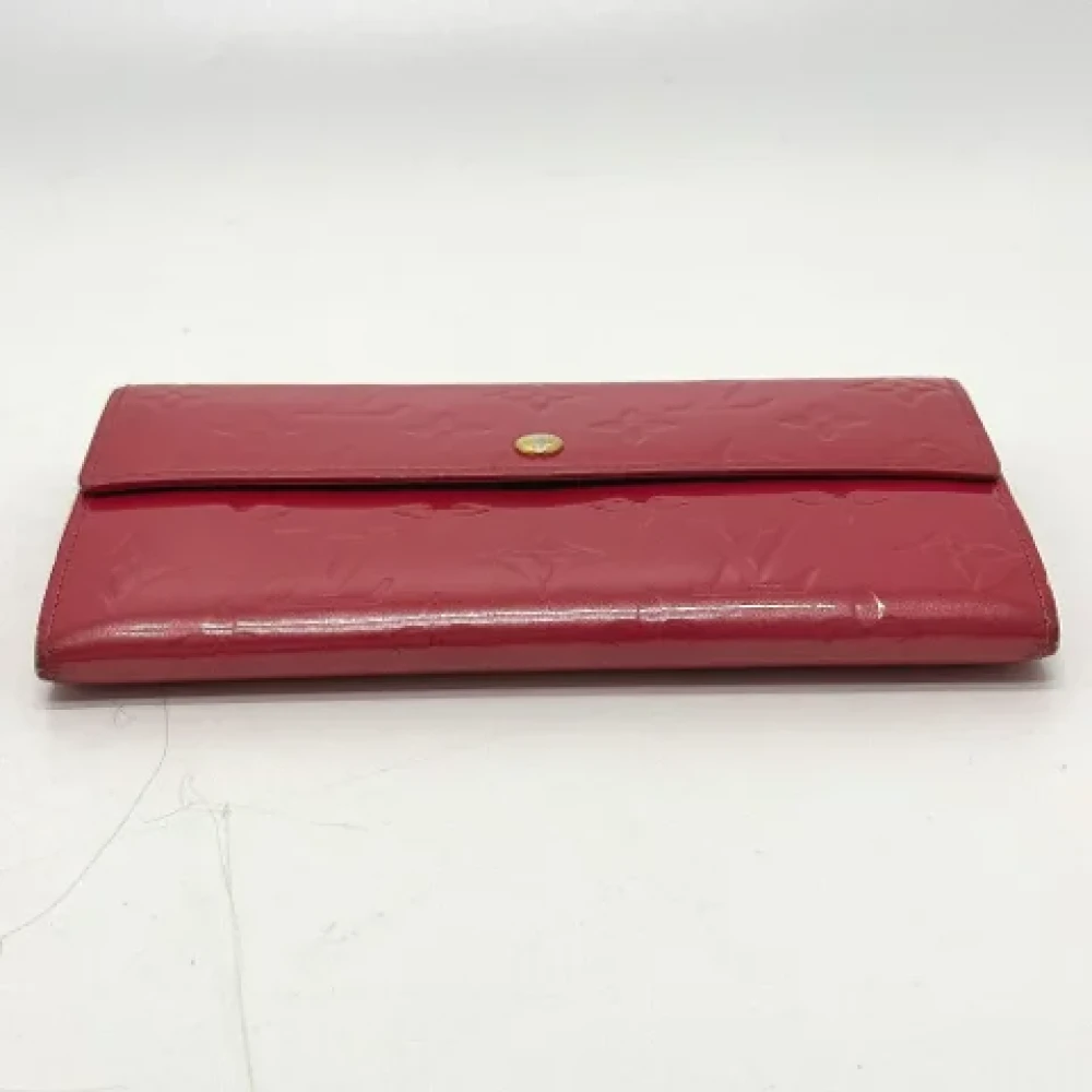 Louis Vuitton Vintage Pre-owned Fabric wallets Pink Dames