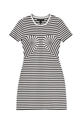 robe-tricotee-rayee