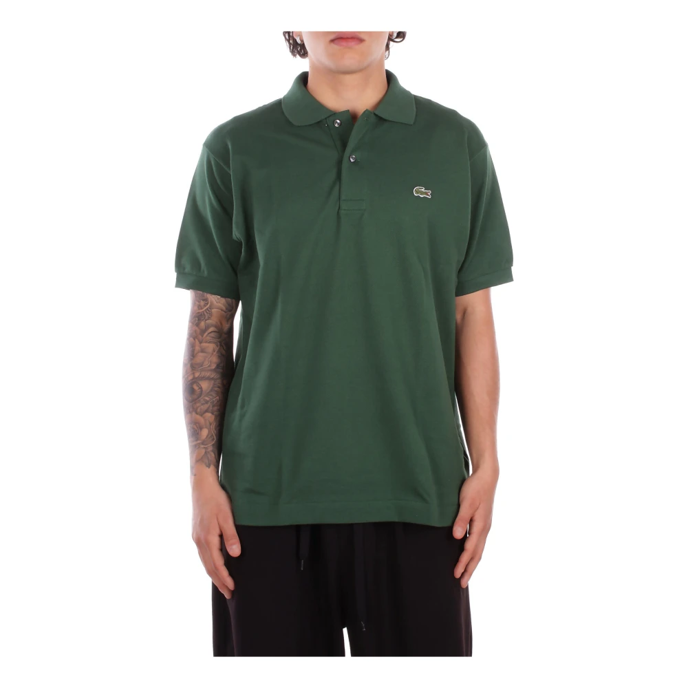 Lacoste Uomo Verde - Polo In Piqué - Tops - L