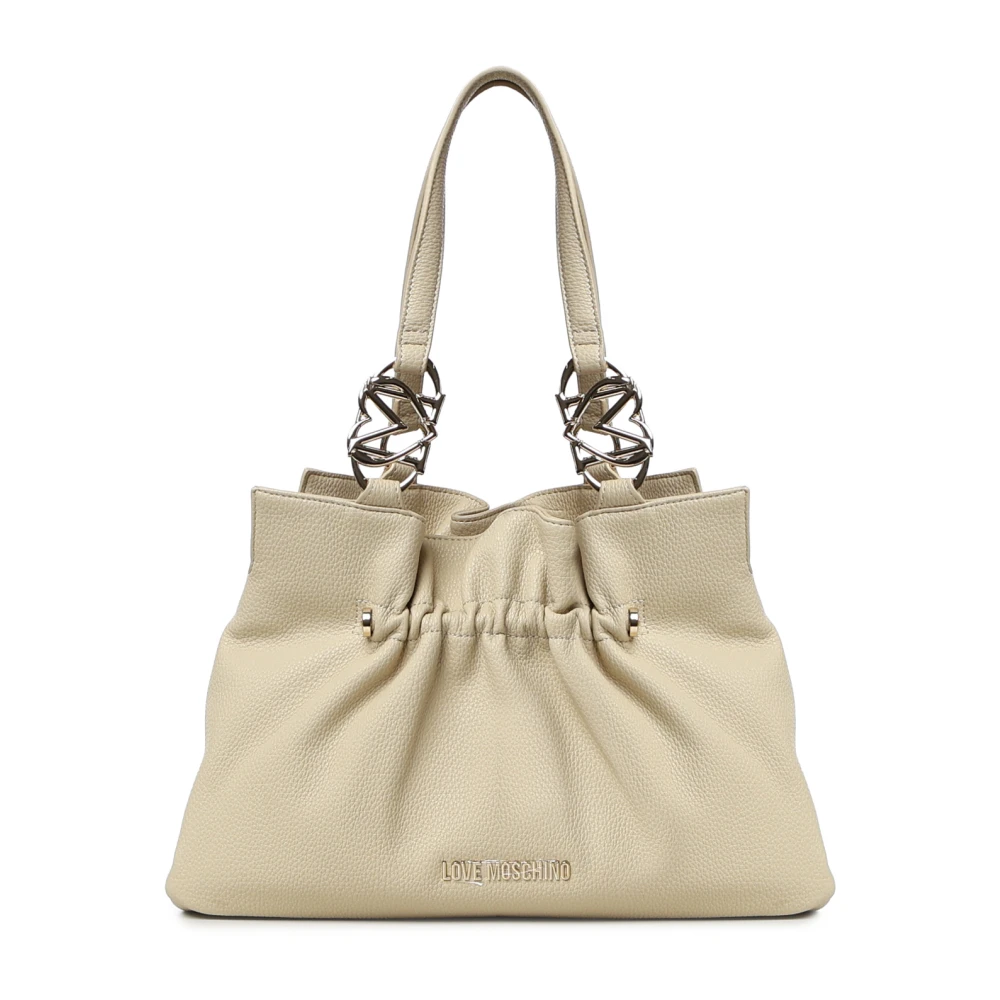 Love Moschino Women's Yellow Shopping Bags, One Size, Borsa