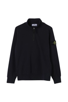 pull-a-demi-zip-bleu-pour-enfants