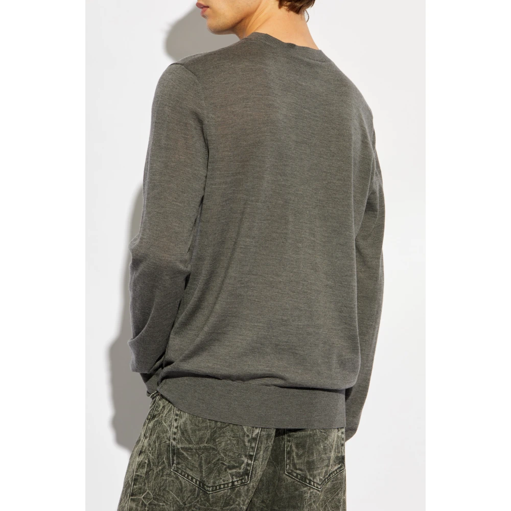 Dsquared2 Wollen trui Gray Heren