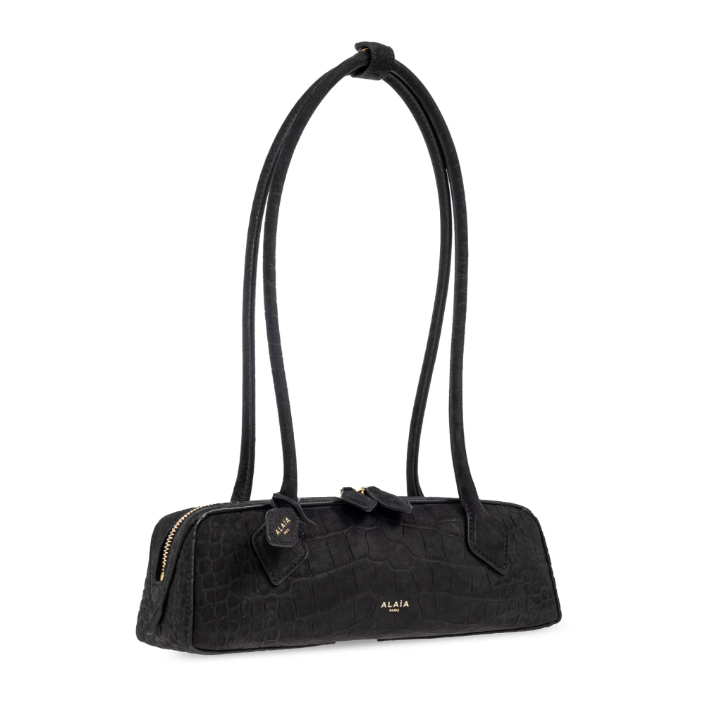 Alaïa Schoudertas Le Teckel Klein Black Dames