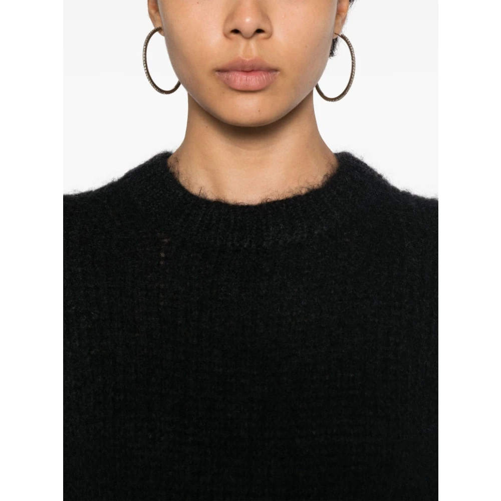 P.a.r.o.s.h. Zwarte Sweater Maglia Black Dames
