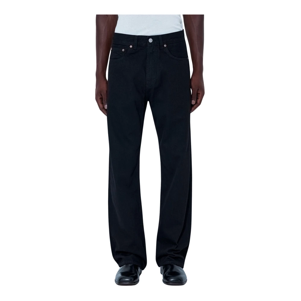 Our Legacy Straight Fit Jeans, Male, W32, Third Cut Selvedge Jeans Black