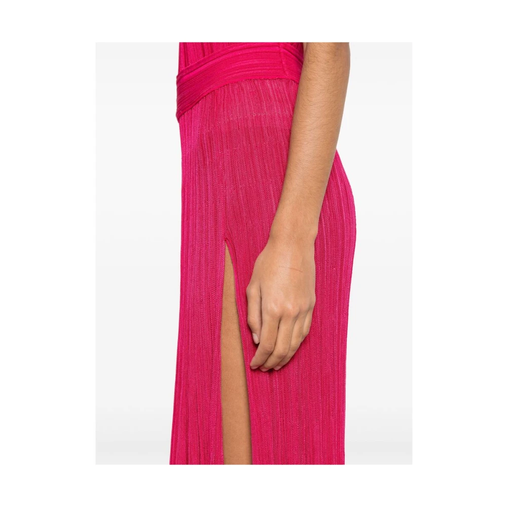 Antonino Valenti Roze One-Shoulder Jurk Pink Dames