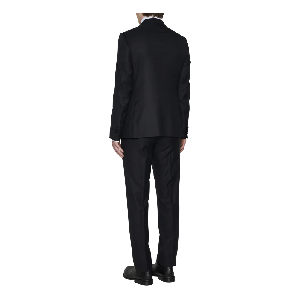 Ermenegildo Zegna Zwarte Jurk Black Heren