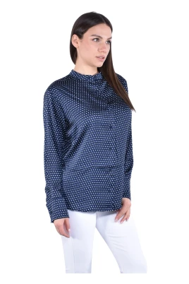 Relaxed Satin Shirt