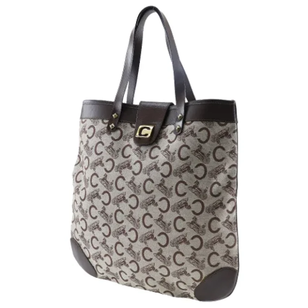 Celine Vintage Pre-owned Canvas totes Brown Dames