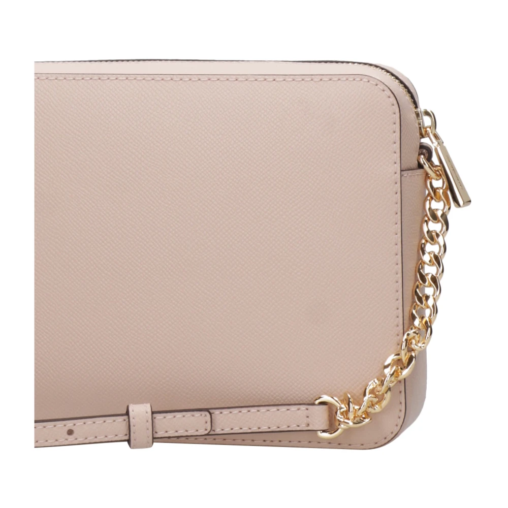 Michael Kors Roze Saffiano Leren Schoudertas Pink Dames