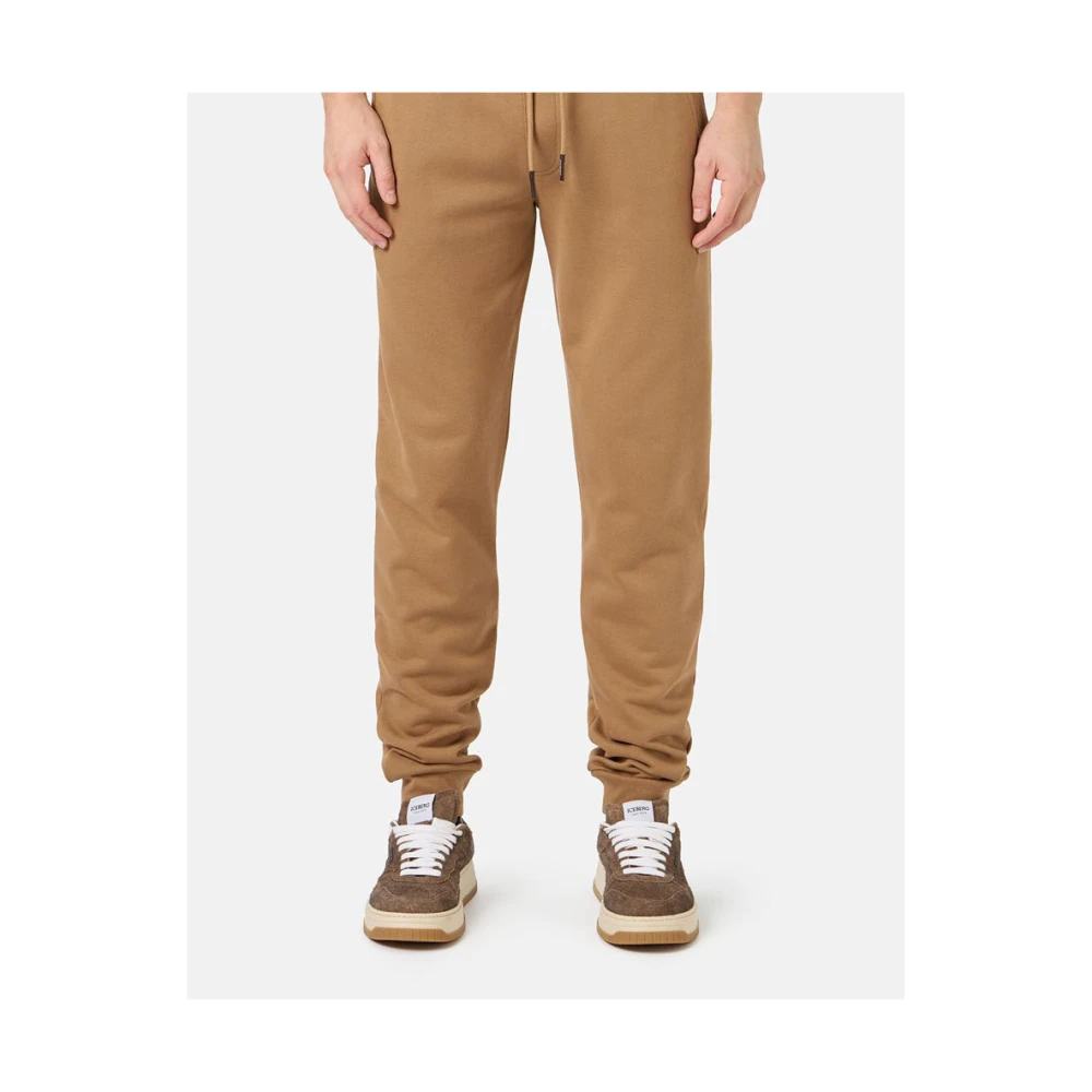 Iceberg Fleece joggers met logo Brown Heren