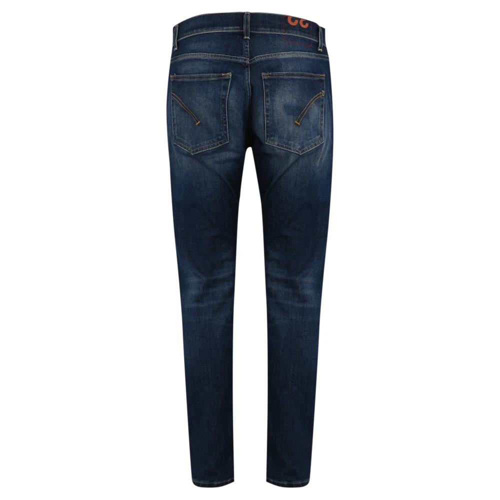 Dondup Blauwe Slim Fit Broek Blue Heren