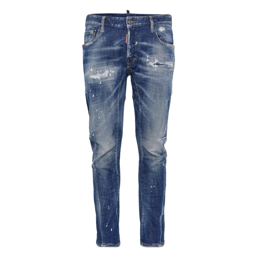 Dsquared2 Klassieke Denim Jeans voor dagelijks gebruik Blue Dames