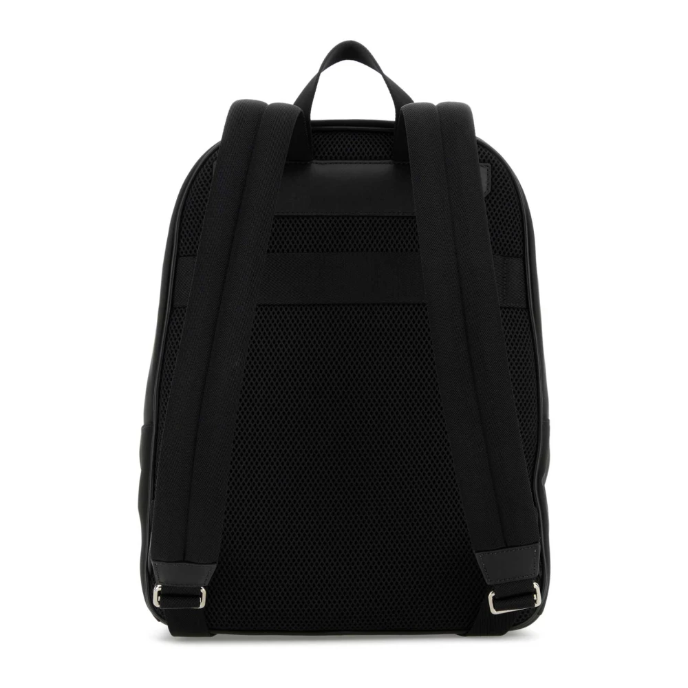 Bally Canvas rugzak Black Heren