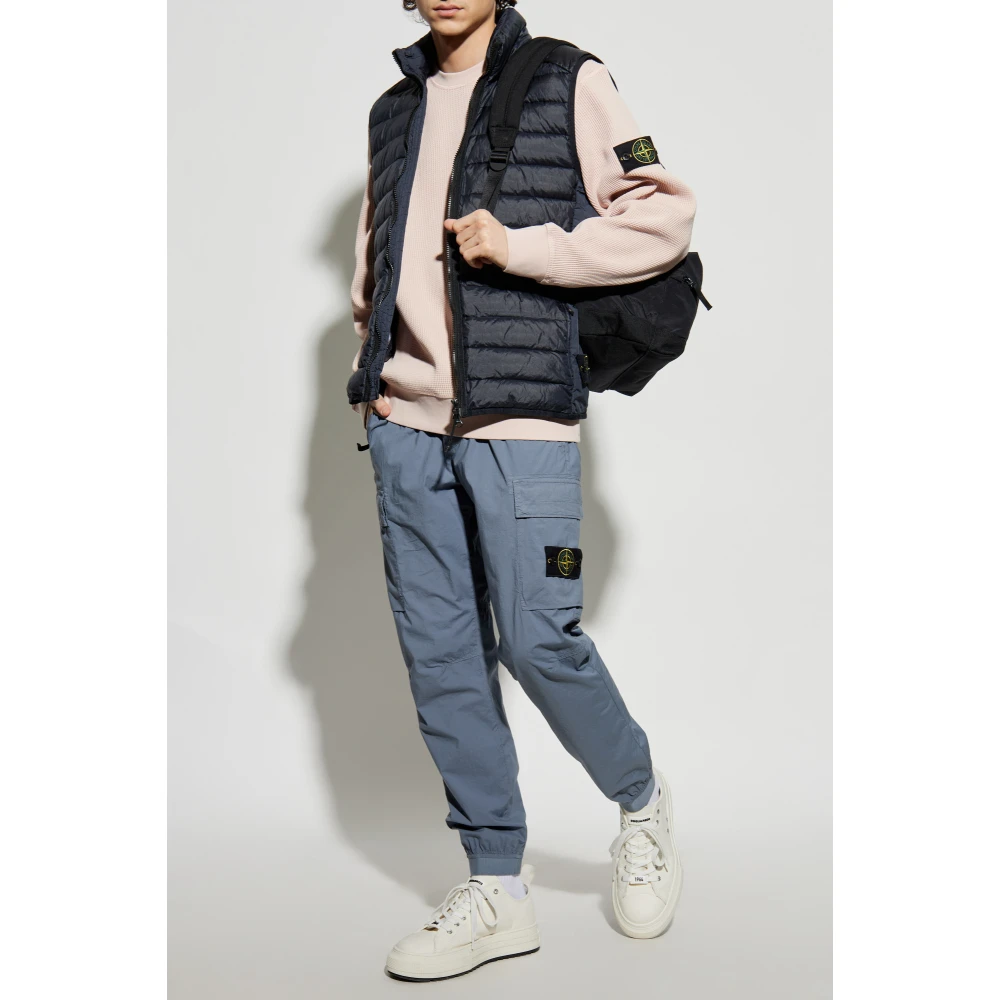 Stone Island Broek in cargostijl Blue Heren