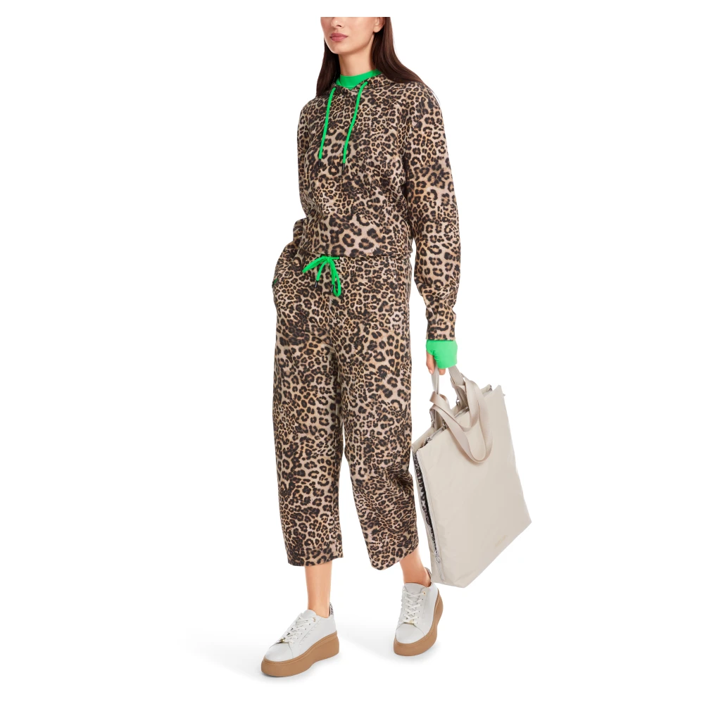 Marc Cain O-Shape broek Retiro Brown Dames