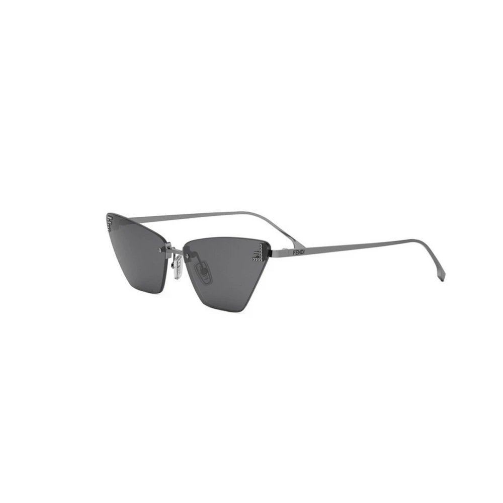 Fendi Unisex Black Sunglasses, 57 Mm, Crystal Fe4160us 14A Sunglasses
