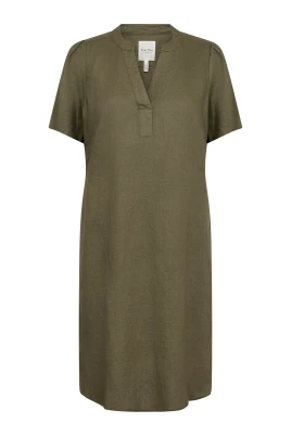 Elegant Klänning med V-ringning