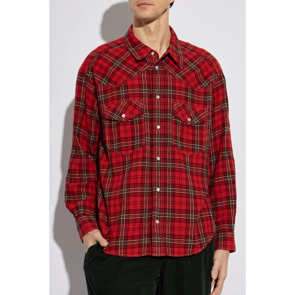 Isabel marant Shirt Panema Red Heren