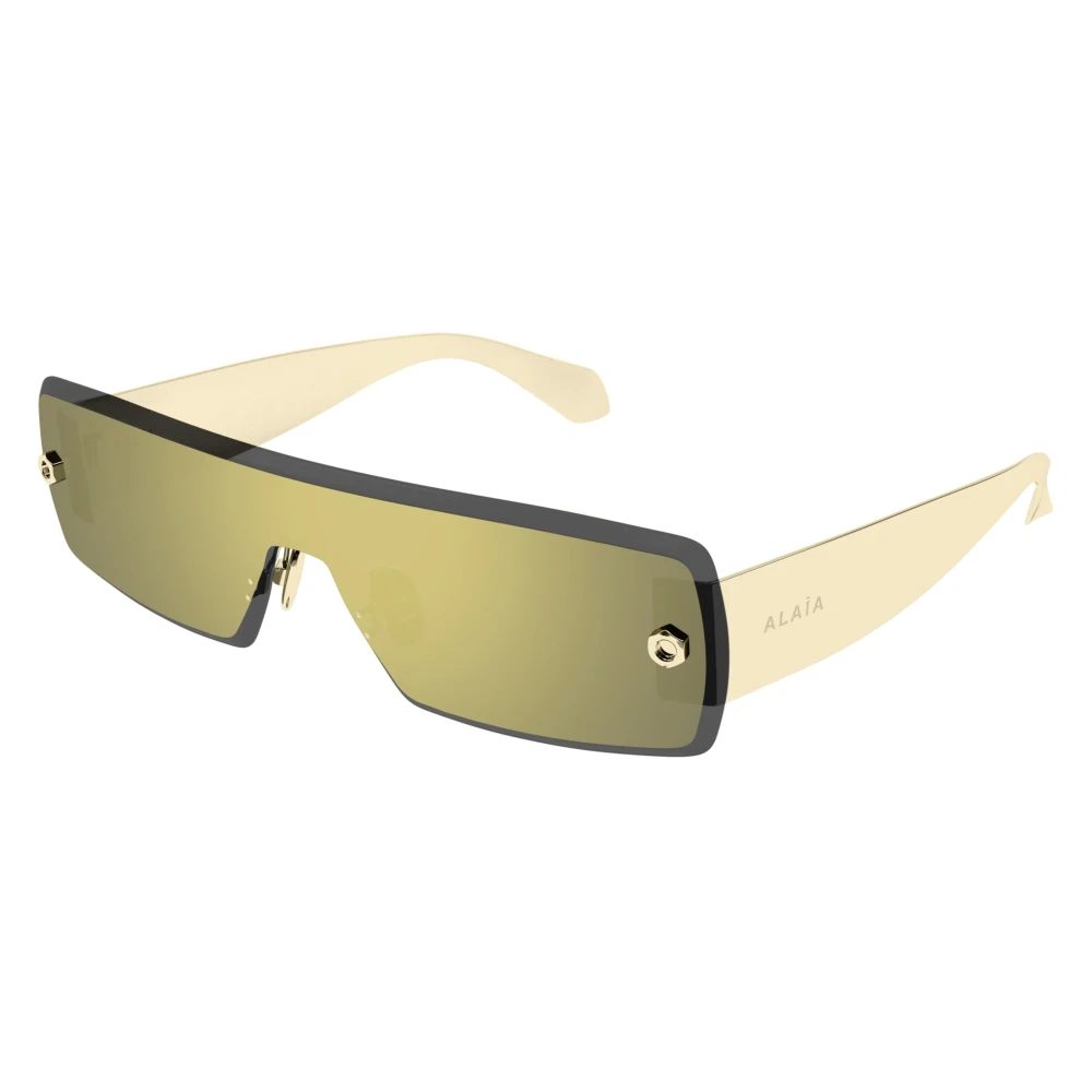 Alaïa White Rectangular Sunglasses - Unisex - Sunglasses - One Size - Accessories