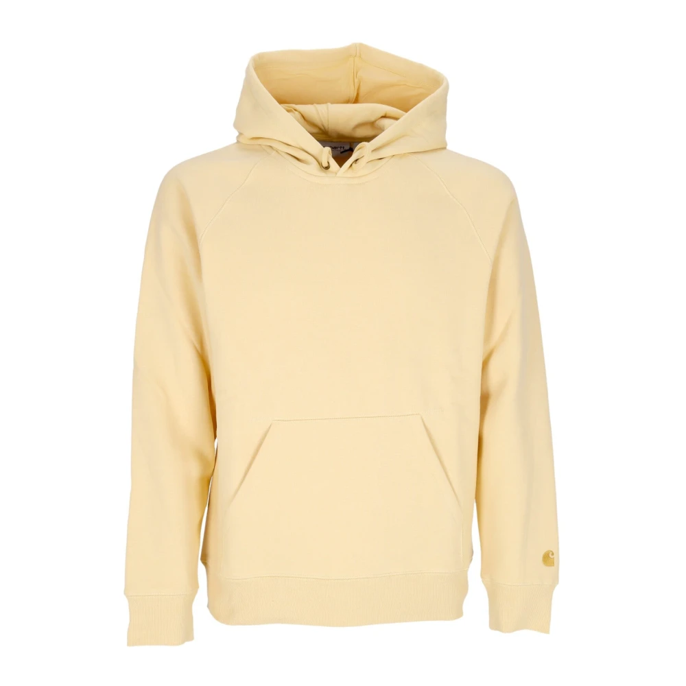 Carhartt WIP Stijlvol Hooded Chase Sweatshirt Yellow Heren