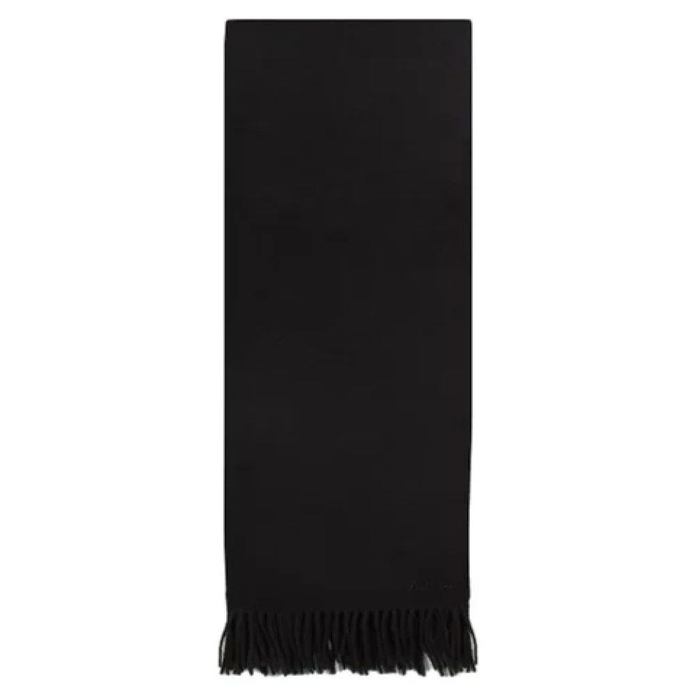 A.p.c. Wool scarves Black Dames