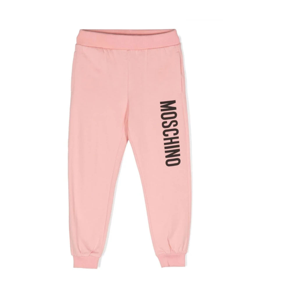 Moschino Stiliga Rosa & Lila Byxor Pink, Unisex