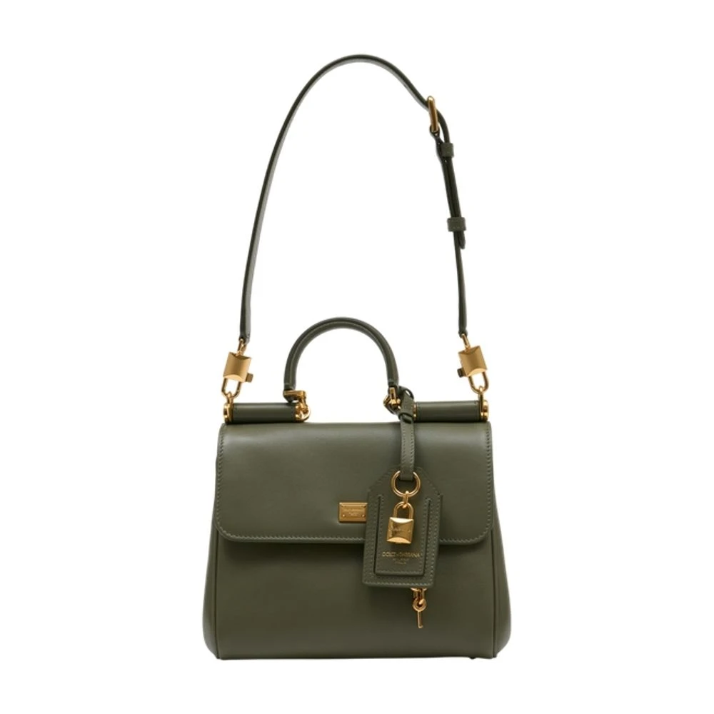 Dolce & Gabbana Women's Green My Sicily Handbag - Handbags - One Size - Bags