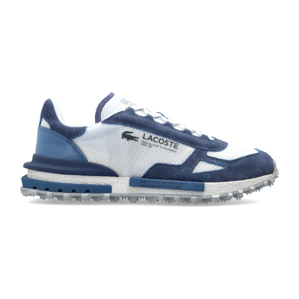 Lacoste Men's Blue Sneakers, 9 Uk, Elite Active Trainers